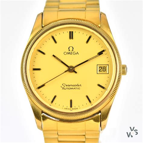 omega gold watch 2171.10.10|omega chronograph.